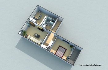 Pronájem bytu 2+1 v osobním vlastnictví 57 m², Olomouc