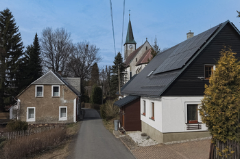 Pohled z ulice - Prodej domu 180 m², Vejprty