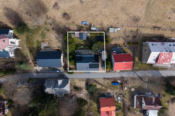 Dům z ptačí perspektivy - Prodej domu 180 m², Vejprty