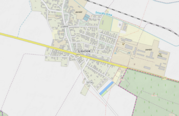 Prodej pozemku 1007 m², Lovčice