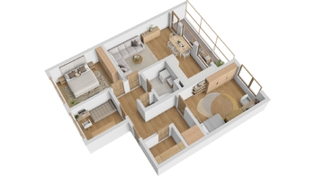 Prodej bytu 4+kk v osobním vlastnictví 83 m², Litoměřice