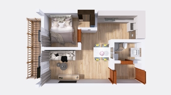 Prodej bytu 2+kk v osobním vlastnictví 44 m², Merklín