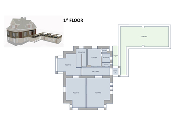 1st Floor - Prodej domu 464 m², Praha 10 - Vinohrady