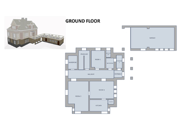 Ground Floor - Prodej domu 464 m², Praha 10 - Vinohrady