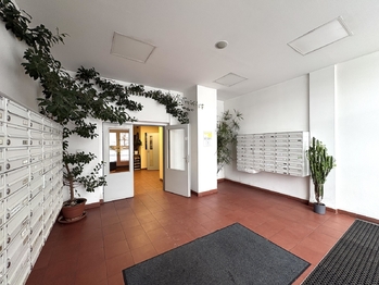Vstup do domu - Prodej bytu 1+kk v osobním vlastnictví 40 m², Praha 10 - Strašnice