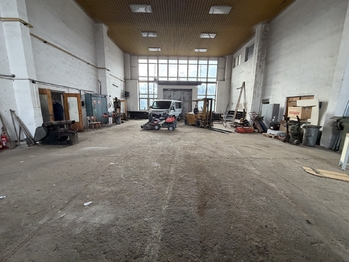 celkový prostor dílny - Pronájem skladovacích prostor 410 m², Žatec