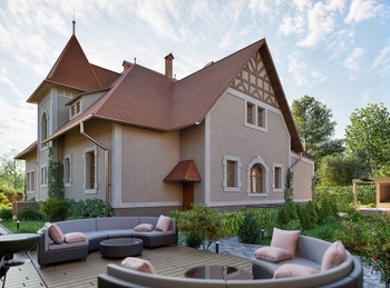 Vizualizace - Prodej bytu 2+kk v osobním vlastnictví 34 m², Lednice