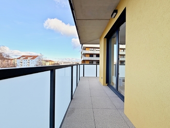 terasa - Pronájem bytu 3+kk v osobním vlastnictví 81 m², České Budějovice