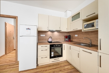 Obývák + kk - Prodej bytu 2+kk v osobním vlastnictví 73 m², České Budějovice