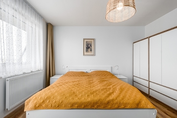 Ložnice - Prodej bytu 2+kk v osobním vlastnictví 73 m², České Budějovice