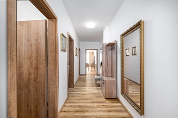 Chodba,hala - Prodej bytu 2+kk v osobním vlastnictví 73 m², České Budějovice