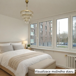Vizualizace - Prodej bytu 3+kk v osobním vlastnictví 57 m², Praha 8 - Karlín