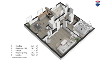 Prodej bytu 3+kk v osobním vlastnictví 79 m², Mladá Boleslav