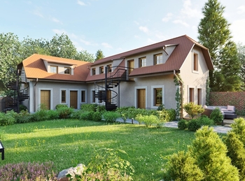 Vizualizace - Prodej apartmánu 34 m², Lednice