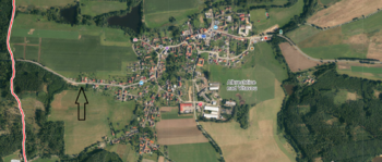 Prodej pozemku 1159 m², Albrechtice nad Vltavou