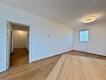 obývací pokoj s kuchyní - Pronájem bytu 3+kk v osobním vlastnictví 87 m², České Budějovice