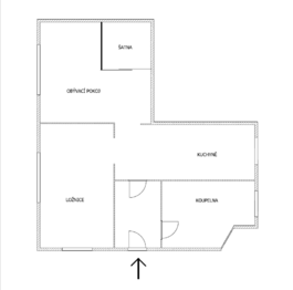 Pronájem bytu 2+kk v osobním vlastnictví 60 m², Praha 4 - Točná