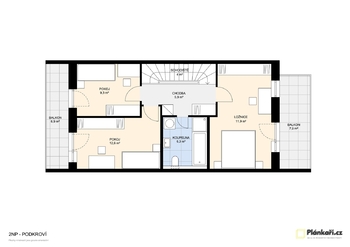 Prodej domu 95 m², Praha 9 - Újezd nad Lesy