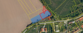 Prodej pozemku 1845 m², Červená Řečice