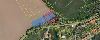 Prodej pozemku 900 m², Červená Řečice