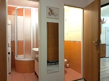 Koupelna  - Pronájem bytu 3+1 v osobním vlastnictví 69 m², Praha 4 - Kamýk