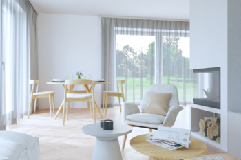 jídelna - Prodej bytu 5+kk v osobním vlastnictví 160 m², Praha 9 - Koloděje