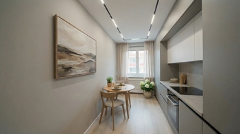 Vizualizace  - Prodej bytu 3+1 v osobním vlastnictví 79 m², Brno