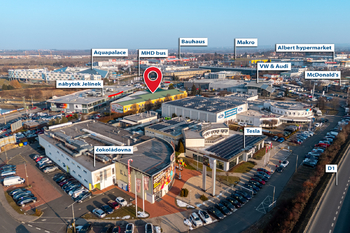 Pronájem obchodních prostor 1100 m², Průhonice