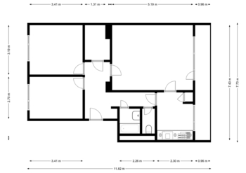 Prodej bytu 3+1 v osobním vlastnictví 74 m², Jaroměř