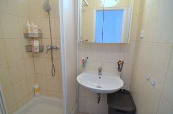 koupelna - Pronájem bytu 1+kk v osobním vlastnictví 37 m², Praha 5 - Zbraslav