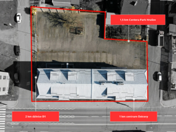 Prodej kancelářských prostor 1026 m², Ostrava