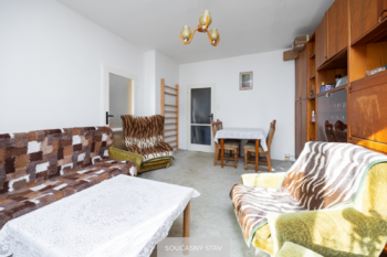 Současný stav - Prodej bytu 3+1 v osobním vlastnictví 73 m², Praha 9 - Hloubětín