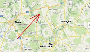 Prodej pozemku 1249 m², Olešná