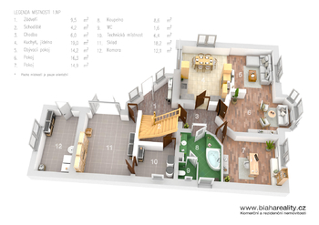 Prodej rodinného domu 6+1 se zahradou, Příchovice, Kucíny, Přeštice, Plzeň - Prodej domu 238 m², Příchovice