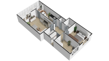 Prodej bytu 3+1 v osobním vlastnictví 72 m², Jesenice