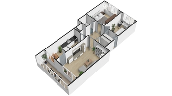 Prodej bytu 3+1 v osobním vlastnictví 72 m², Jesenice