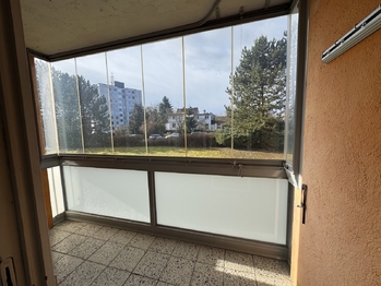 pohled z lodžie - Prodej bytu 2+1 v osobním vlastnictví 68 m², Holoubkov