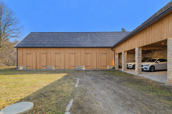 vizualizace stodoly - Prodej domu 478 m², Bystřice