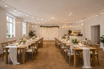 vizualizace využití sálu - Prodej domu 478 m², Bystřice