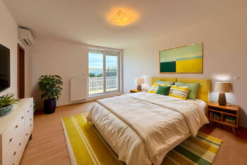 vizualizace - ložnice - Prodej domu 336 m², Praha 6 - Nebušice