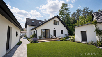 Vizualizace - Prodej domu 139 m², Vizovice