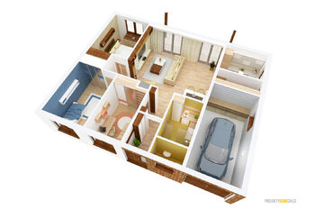  Rodinný dům na klíč, Skalice nad Svitavou, Boskovice - Prodej domu 116 m², Skalice nad Svitavou