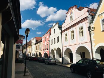 bytový dům Česká 35 - Pronájem bytu atypický v osobním vlastnictví 148 m², České Budějovice