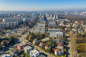 Severní pohled - Prodej pozemku 551 m², Praha 4 - Lhotka