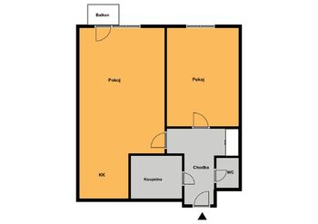 Pronájem bytu 2+kk v osobním vlastnictví 54 m², Praha 9 - Letňany