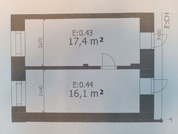 Pronájem kancelářských prostor 17 m², Praha 5 - Smíchov
