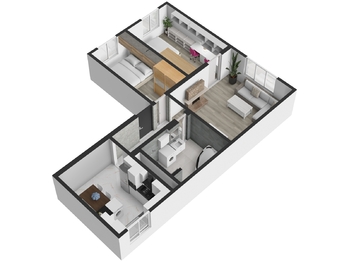 Prodej bytu 3+1 v osobním vlastnictví 71 m², Chomutov