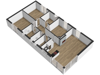 Plánek domu - Prodej domu 102 m², Česká Bříza