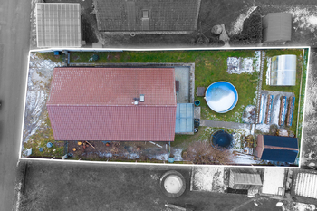 Pohled na dům - Prodej domu 102 m², Česká Bříza