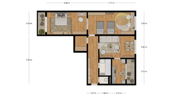 Prodej bytu 3+1 v osobním vlastnictví 91 m², Pardubice